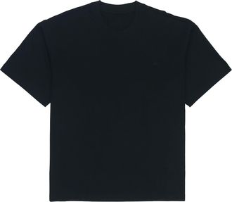adidas originals Solid Color Loose Sports Short Sleeve Black H09172