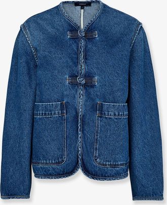 SOEUR Giacca di jeans Agatha in cotone riciclato - SOEUR - gender_Woman