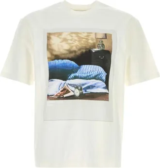 Jil Sander Hombre, Camisetas, Blanco, Talla: 2XL