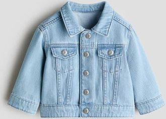 H&M Denim Jacket in Light Denim Blue at Nordstrom, Size 12-18M