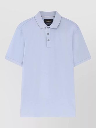 HUGO BOSS cotton regular-fit short-sleeve polo shirt