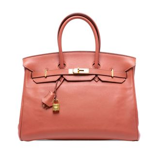Herm&egrave;s Rosy Swift Birkin Retourne 35