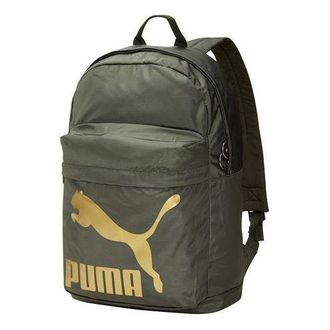 Puma Originals Backpack Green Gold 074799-10