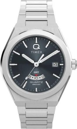 Timex Continental GMT Quartz Grey Dial Watch TW2Y12100