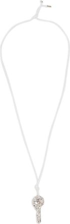Maison Margiela Key Pendant Necklace With Logo