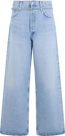 A Gold E Loose Jeans - Dames - Loose Fit Jeans - Blauw - W26 - Katoen - Jeans