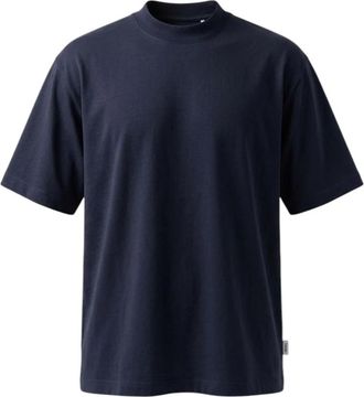 Hev&ograve; Mulino T-shirt - Heren - T-shirts - Blauw - L - Katoen - Tops