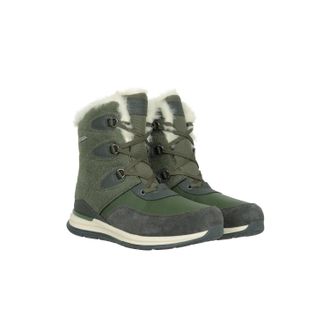 Mountain Warehouse Dames/Dames Ice Crystal Waterdichte Sneeuwlaarzen (Kaki Groen)