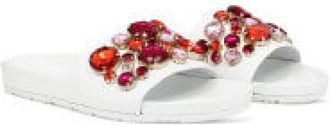 Kennel & Schmenger Liefde Slippers - Wit Leer- Maat 40 - Dames - Sandalen - Wit - 36 EU - Leer - Schoenen