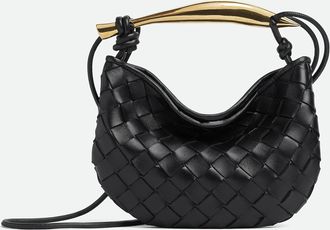 Bottega Veneta Baby Sardine - Black - Woman - 100% Lambskin