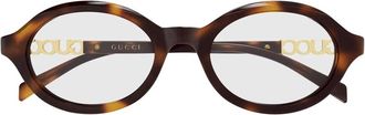 Gucci Optical Frame - Dames - Brillen - Bruin - 51 MM - Accessoires