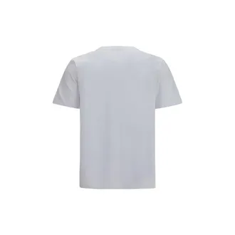Off-white Logo-Embroidered Cotton T-Shirt - White