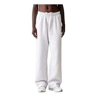 Sporty & Rich Donna, Pantaloni, Grigio, M, new