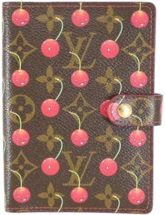 Louis Vuitton Pre-owned Wallets, female, Brown, Size: ONE SIZE Pre-owned Monogram Cherry Agenda