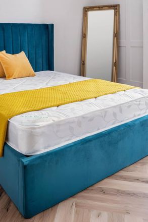 Julian Bowen Premier Spring Mattress in White | Size: Double
