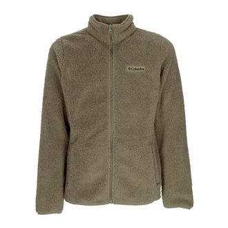 Columbia Stoere Sherpa Jack Steen Groene Beer - Heren - Fleece jassen - Groen - XL - Polyester - Fitness