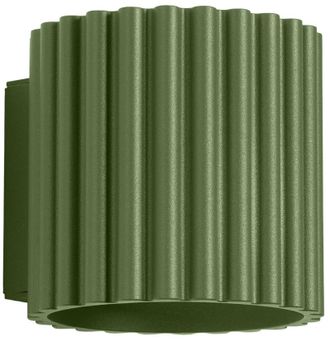 Sollux Lighting Design Wandlampe Aura - Olivgr&uuml;n