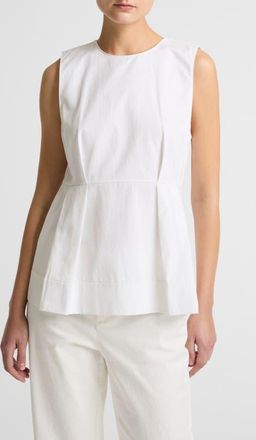 Vince Paneled Sleeveless Top in Optic White at Nordstrom, Size 16