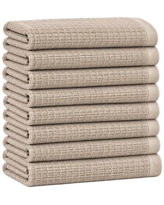 Ellen Tracy 9Pk Cotton Kitchen Towels
