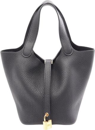 Herm&egrave;s Pre-owned Hermes Clemence Picotin 18 Ladies UVXH41XMMPB71NT3
