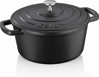 KELA Bräter »Bräter rund 24 cm« Gusseisen