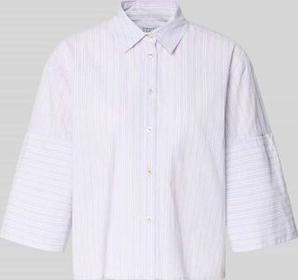 Emily van den Bergh Relaxed Fit Hemdbluse mit Hemdblusenkragen in Hellblau, Gr&ouml;&szlig;e 36