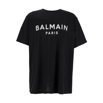 Balmain Hombre, Camisetas, Negro, Talla: S