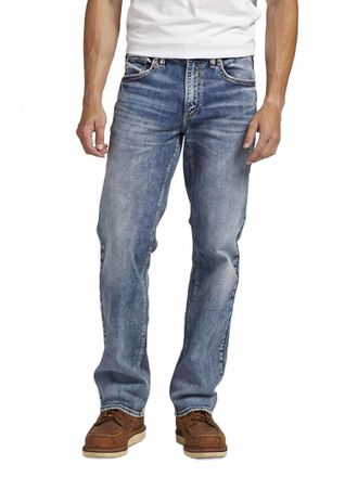 Silver Jeans Co Zac Relaxed Fit Jeans In Indigo