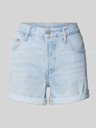 Levi's Regular Fit Jeansshorts im 5-Pocket-Design Modell 501