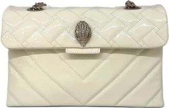 Kurt Geiger Gewatteerde Leren Crossbodytas - Dames - Schoudertassen - Wit - ONE Size - Leer - Tassen