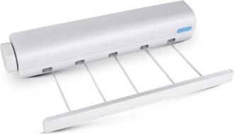 OEM Etendoir Mural - 5 Fils - Extensible 3,75 M - Pour Salle De Bain Balcon Terrasse - 8 Kg