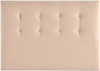 Colchones Aznar Cabecero De Cama Etna Tapizado En Tela Cama De 150 - Beige-etna-(22)
