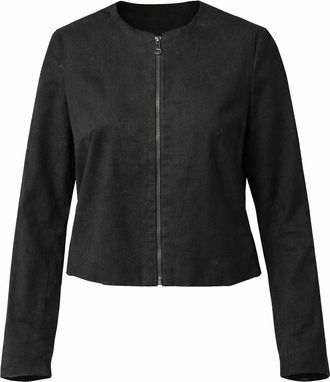 M&oacute;veis Conquista Zwart vest met ritssluiting aan de voorkant
