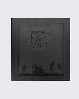 Graphic Image Terry ONeills Rock N Roll Album Leather-Bound Book