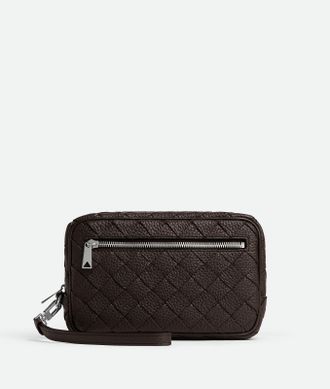 Bottega Veneta Intrecciato Small Pouch With Wristlet - Bottega Veneta