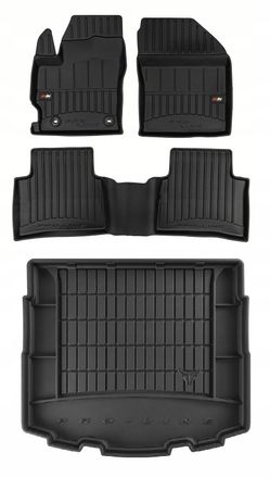 OEM Juego De Alfombrillas De Goma 3d Para Toyota Corolla 12 Hybrid Kombi Desde 2019