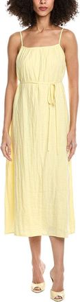 Bella Dahl Shirred Cami Linen Maxi Dress