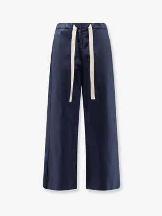 Max Mara Smmargento distressed cotton trousers - S MAX MARA - gender_Woman