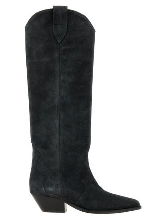 Isabel Marant Calfskin Chelsea Womens Boots