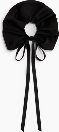 H&M Scrunchie mit Schleife - Schwarz