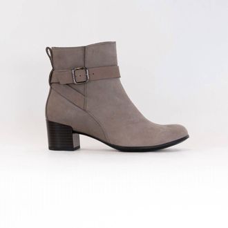 Ecco Dress Classic 35Mm Buckle Ankle Boot In Taupe