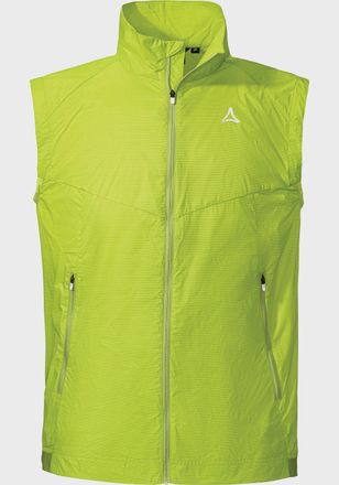 Sch&ouml;ffel Funktionsweste SCH&Ouml;FFEL Vest Bygstad M, Herren, Gr. 48, gelb (6005, gelb), Oberstoff : 100% Nylon, ohne Ausschnitt, Westen Funktionsweste