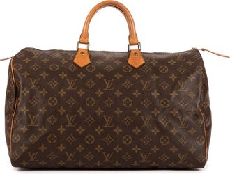Louis Vuitton Pre-owned Womens Speedy 4 Travel Bag - Brown - One Size