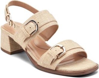 Easy Spirit Hadiya Slingback Sandal in Light Natural at Nordstrom, Size 8.5