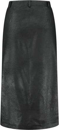 Hart by Helena Hart Biker Kwaliteit Zwarte Rok - Dames - Kokerrokken - Zwart - 2XL - Polyester - Rokken