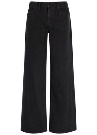 Rag & Bone Rag & Bone Cam Relaxed Straight-leg Jeans - Black - 32 (W32 / UK14-16 / L)