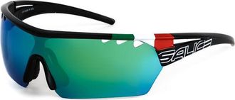 Salice 006 ITA NERO/RW BLU Mens Sunglasses Black Size 137