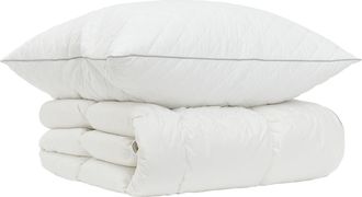vidaXL Juego De Edred&oacute;n 90% Plum&oacute;n De Ganso Fulda 2 Uds. 135 X 200 Cm Vidaxl