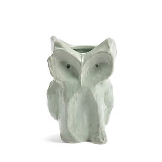 Serax After Midnight Vase Owl, S, hellblau