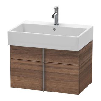 Duravit Duravit Vero Air Mueble De Pared 68,4 X 43,1 Cm, 1 Caj&oacute;n, 1 Extra&iacute;ble, Para Vero Air 235070, Color (frente/cuerpo): Nogal Natural Decorado - Va6506079